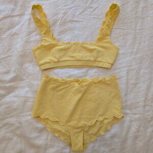 Yellow Marysia Swim bikini